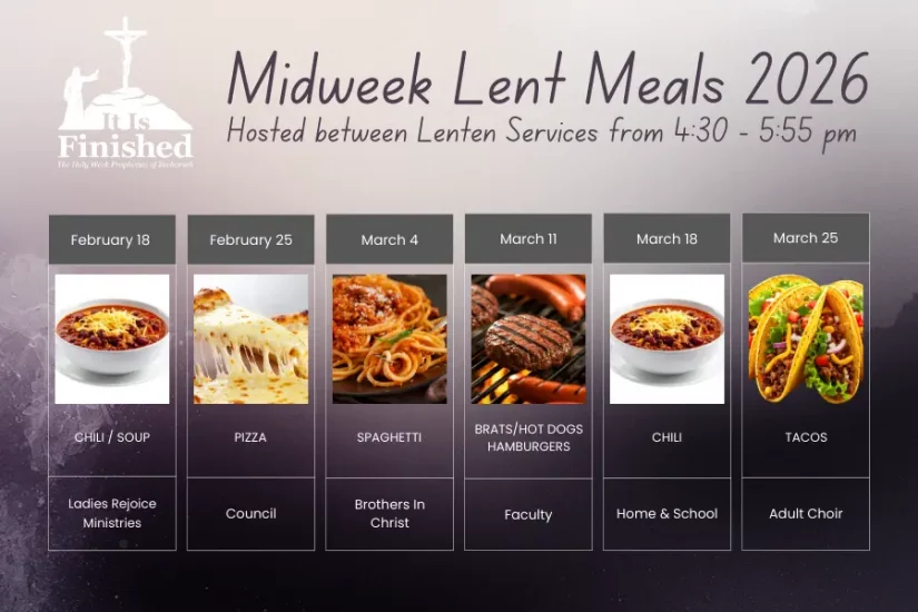 Lenten Meals