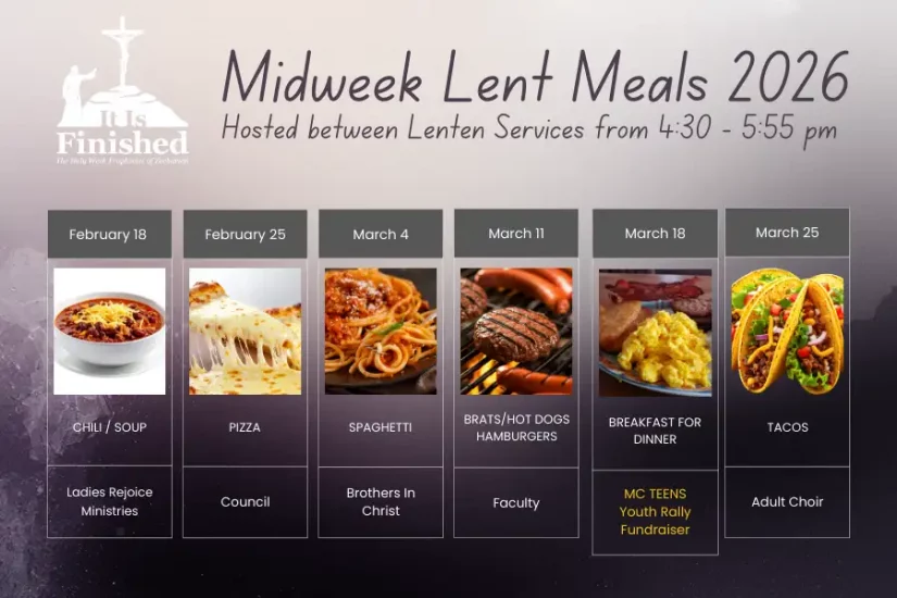 Lenten Meals