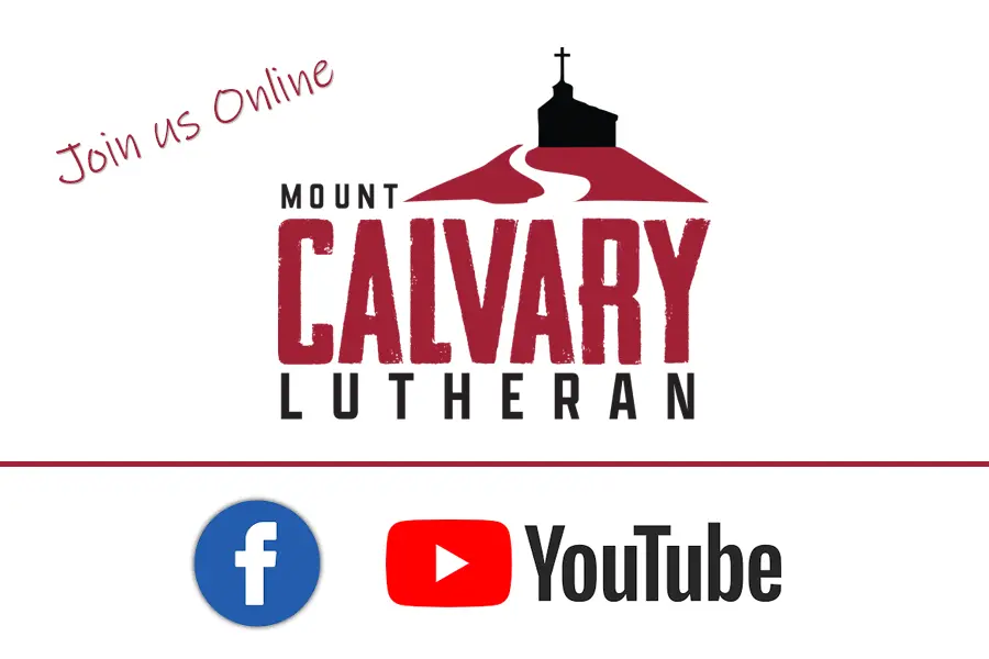 join us online on facebook and youtube