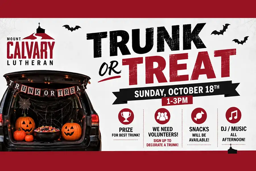 trunk or treat october 18 1-3