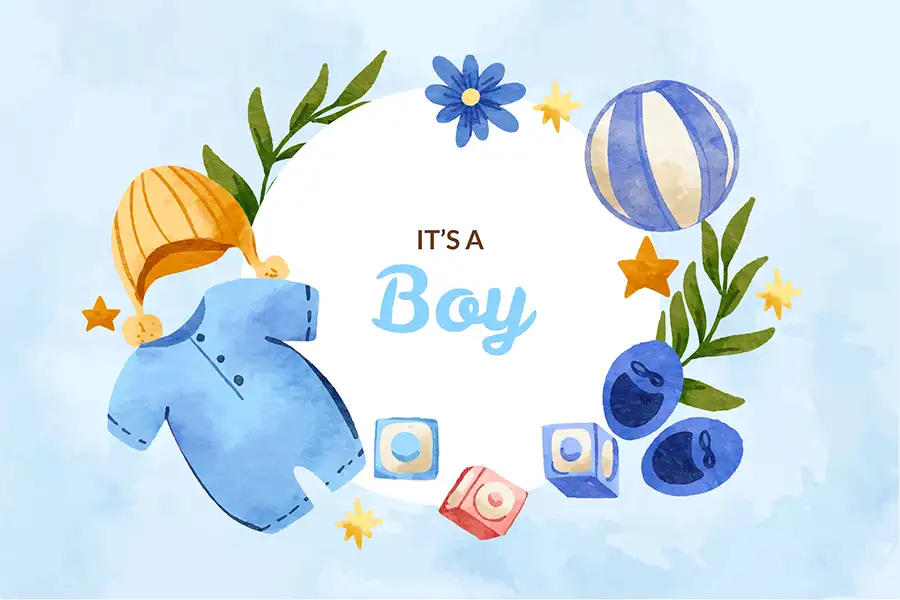 its a boy